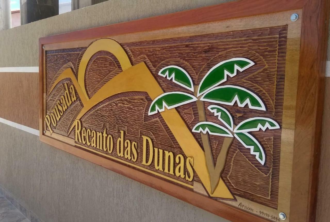 Recanto Das Dunas Hotel Galinhos Exterior photo